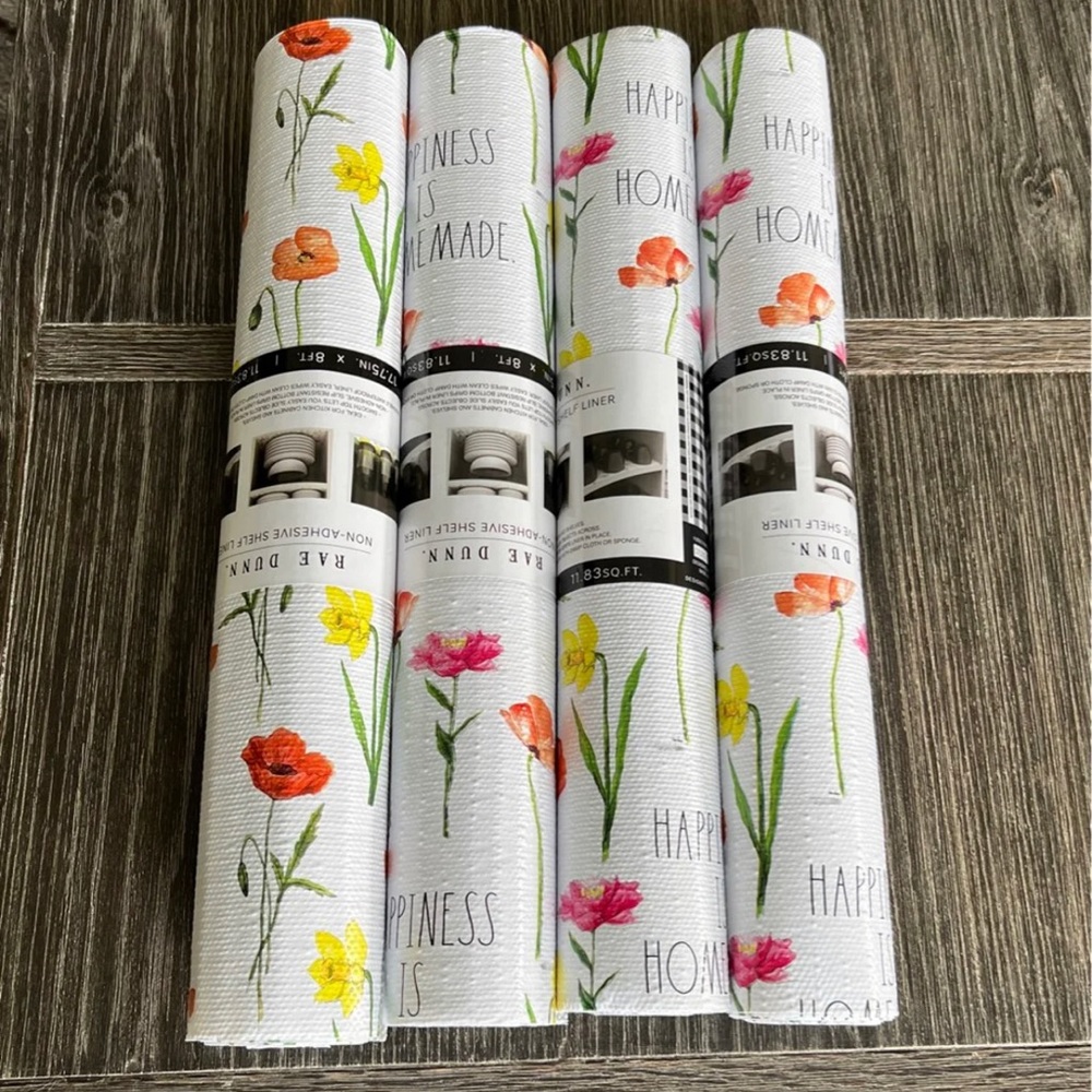 NWT Rae Dunn HAPPINESS IS HOMEMADE shelf liner